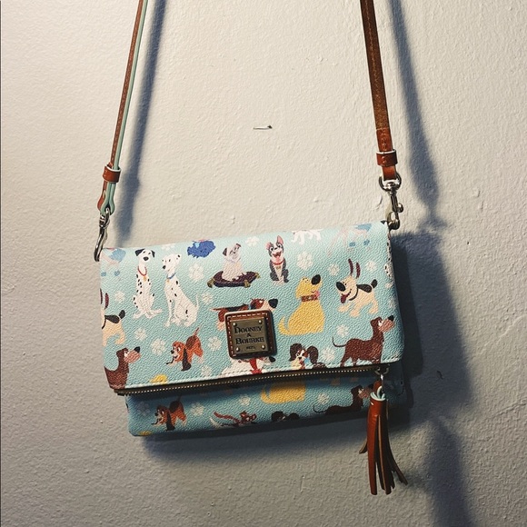 Dooney and Bourke Disney Dogs Foldover Crossbody - Picture 6 of 6